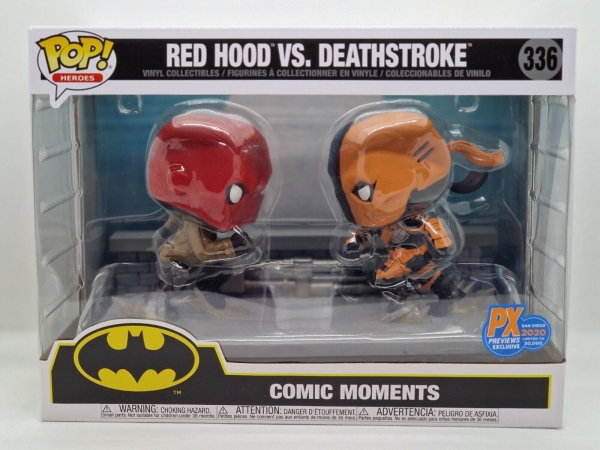 Red Hood vs. Deathstroke Funko Pop 336 - NEU